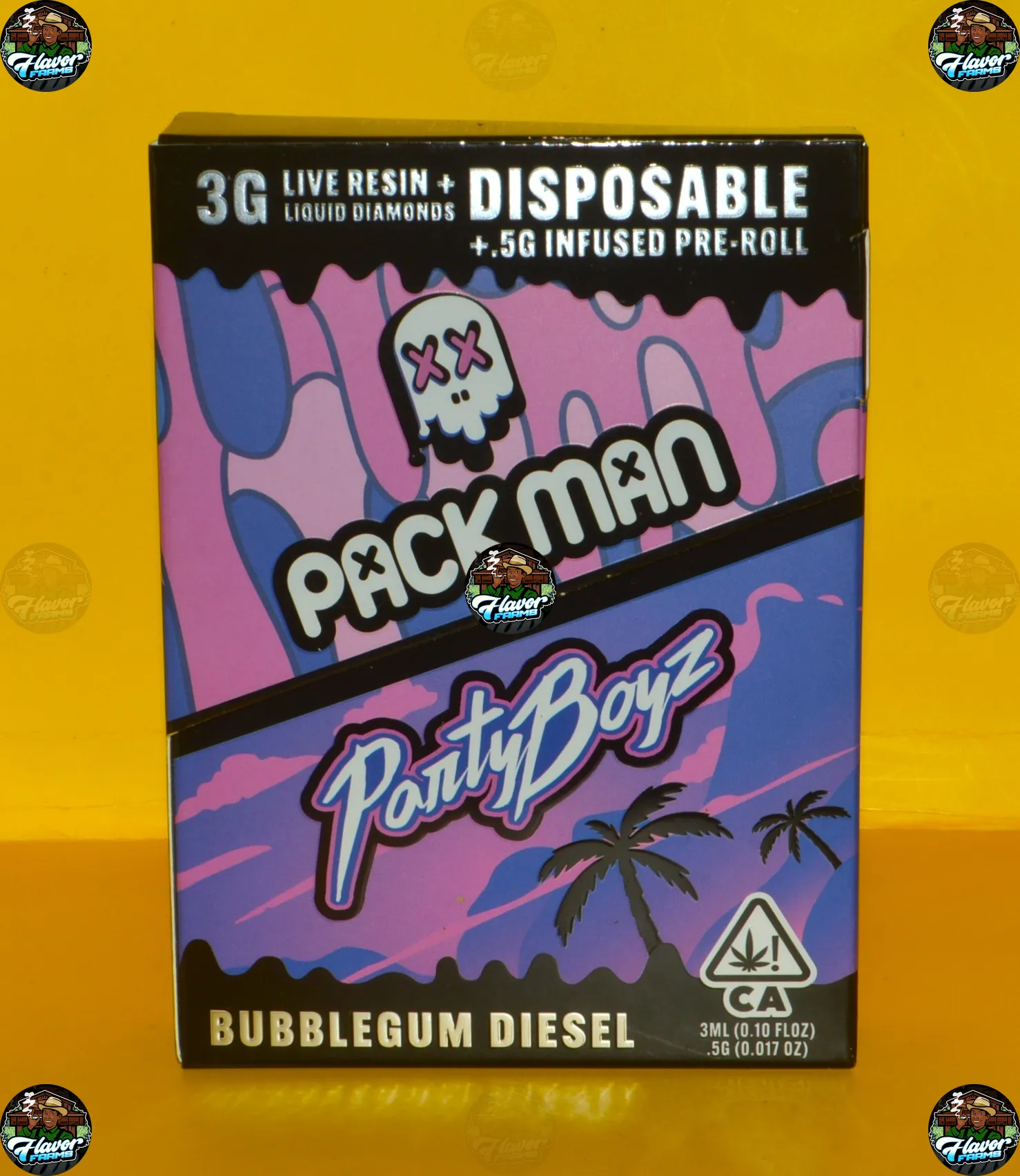 PACKMAN VAPES BUBBLEGUM DIESEL