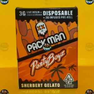 PACKMAN VAPES SHERBERT GELATO