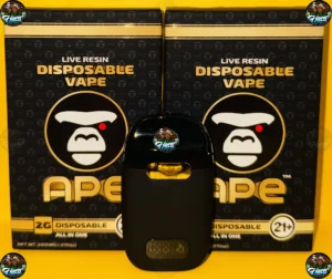 APE LIVE RESIN DISPOSABLE VAPES 2G