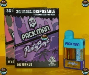 PACKMAN PARTY BOYZ VAPES 3G