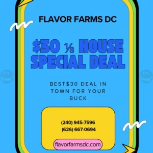 1/8 FLOWER DEAL