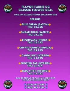 1 OZ CLASSIC FLOWER DEAL