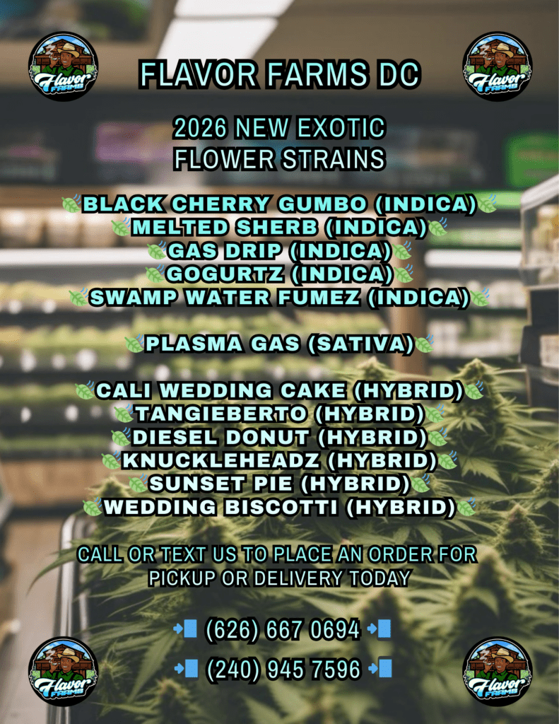 FLAVOR FARMS DC 2026 EXOTICS