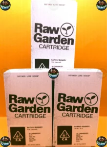 RAW GARDEN REFINED LIVE RESIN CARTS